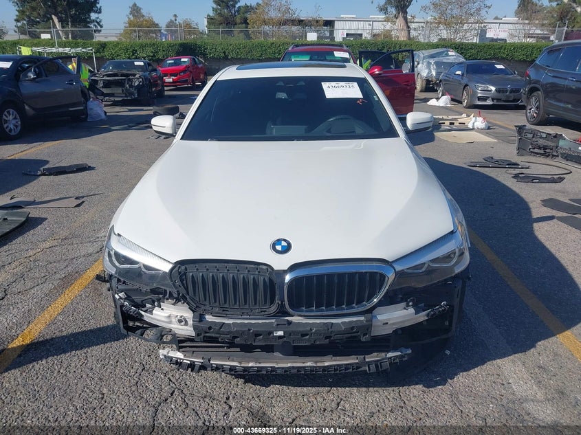 2019 BMW 530I VIN: WBAJA5C55KWW06199 Lot: 43669325