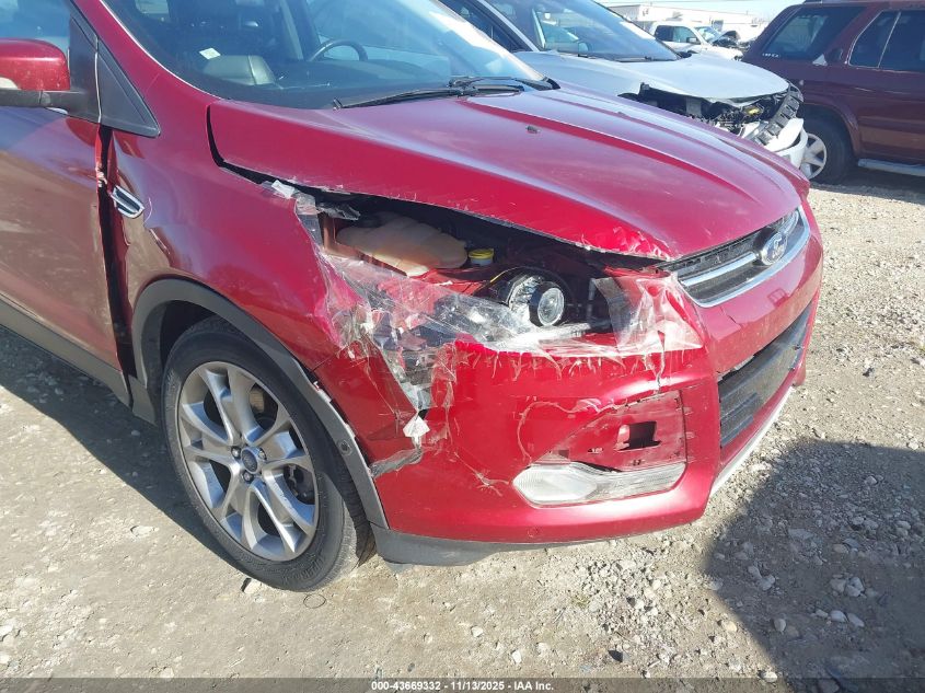 2014 Ford Escape Titanium VIN: 1FMCU9J9XEUE38328 Lot: 43669332