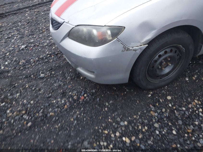 JM1BK12G581827727 2008 MAZDA 3 photo no. 6