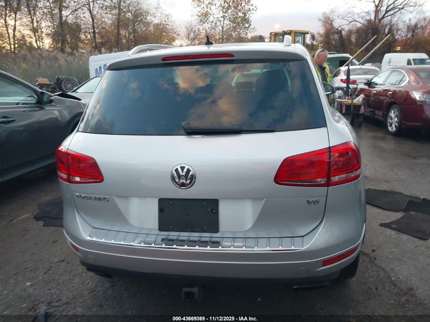 2013 Volkswagen Touareg Vr6 Executive VIN: WVGEF9BP2DD012924 Lot: 43669369