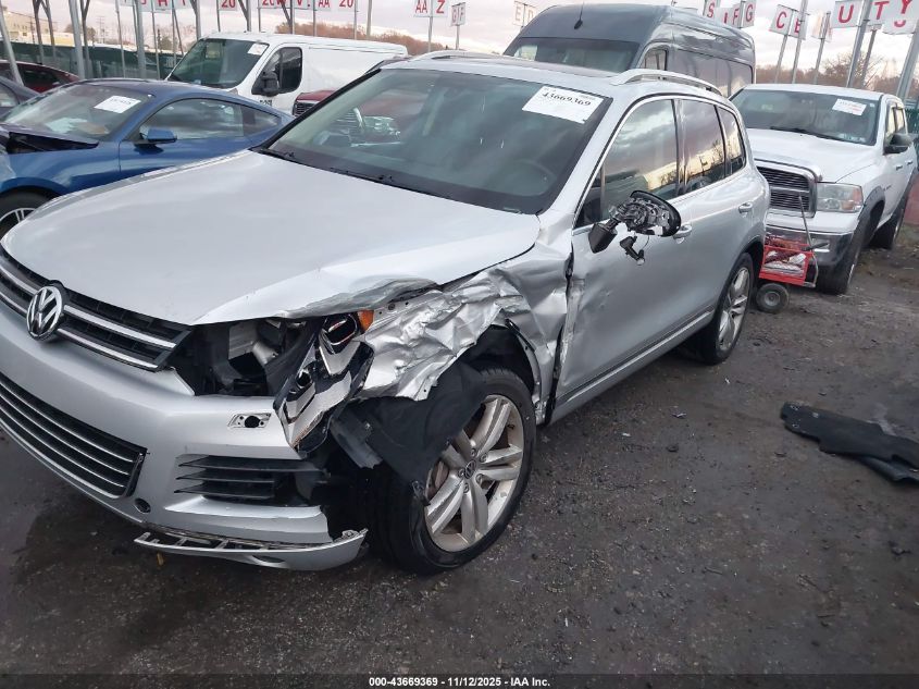 2013 Volkswagen Touareg Vr6 Executive VIN: WVGEF9BP2DD012924 Lot: 43669369