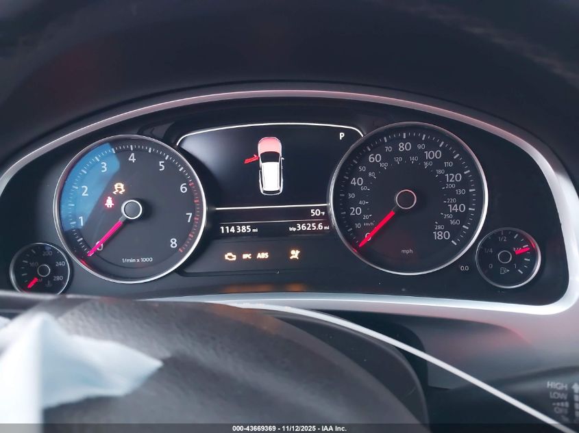 2013 Volkswagen Touareg Vr6 Executive VIN: WVGEF9BP2DD012924 Lot: 43669369