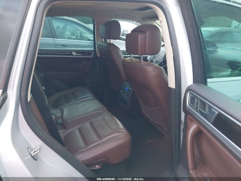 2013 Volkswagen Touareg Vr6 Executive VIN: WVGEF9BP2DD012924 Lot: 43669369