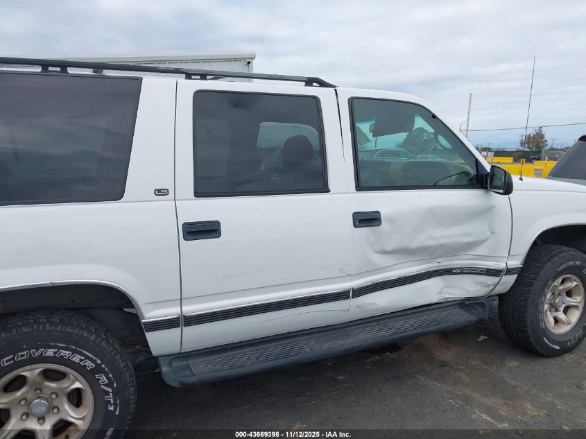 1999 Chevrolet Suburban 1500 Lt VIN: 3GNFK16RXXG232022 Lot: 43669398