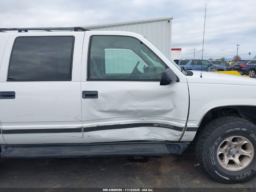 1999 Chevrolet Suburban 1500 Lt VIN: 3GNFK16RXXG232022 Lot: 43669398