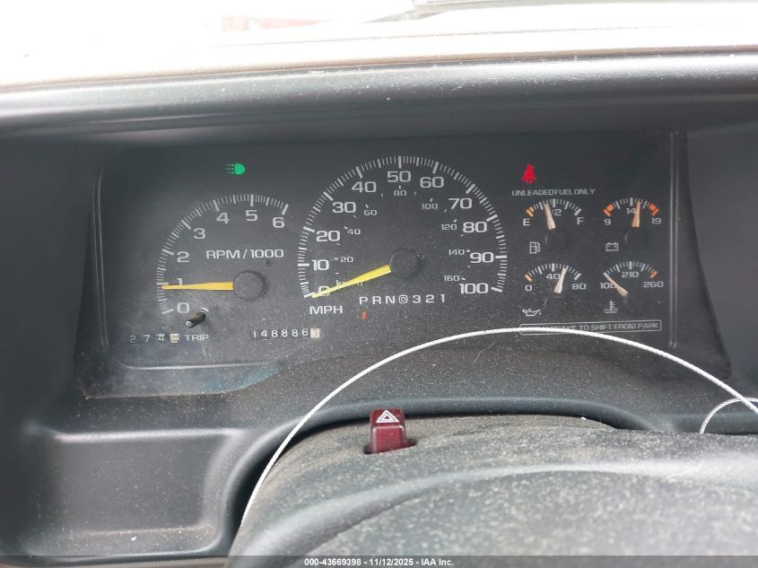 1999 Chevrolet Suburban 1500 Lt VIN: 3GNFK16RXXG232022 Lot: 43669398