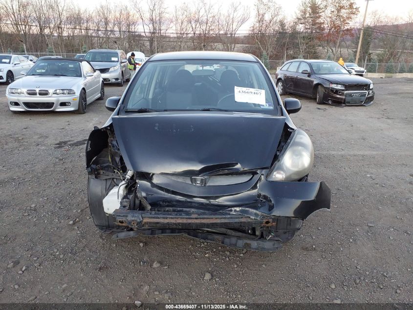 2008 Honda Fit Sport VIN: JHMGD38678S031600 Lot: 43669407