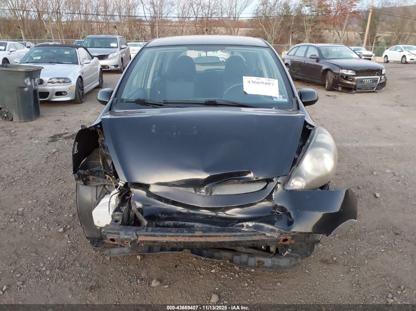 2008 Honda Fit Sport VIN: JHMGD38678S031600 Lot: 43669407