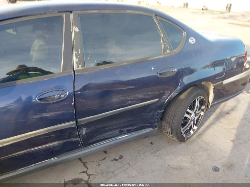 2001 Chevrolet Impala VIN: 2G1WF52E019372937 Lot: 43669445