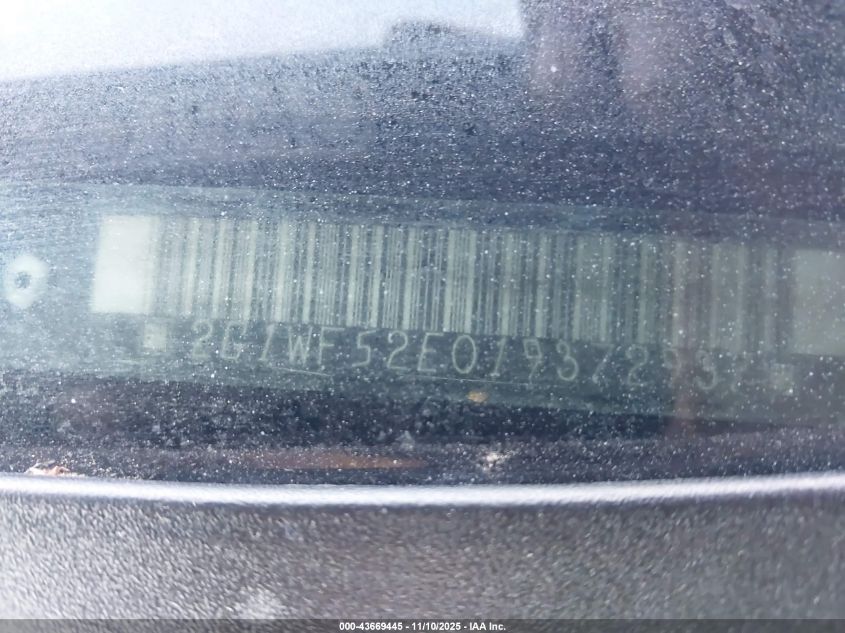 2001 Chevrolet Impala VIN: 2G1WF52E019372937 Lot: 43669445