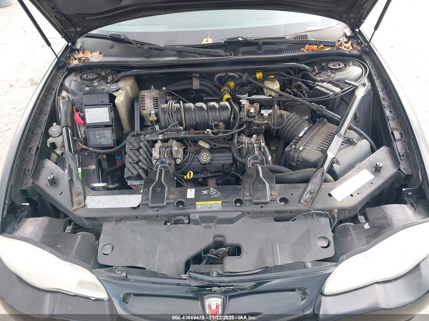 2002 Chevrolet Monte Carlo Ss VIN: 2G1WX15K829357949 Lot: 43669478