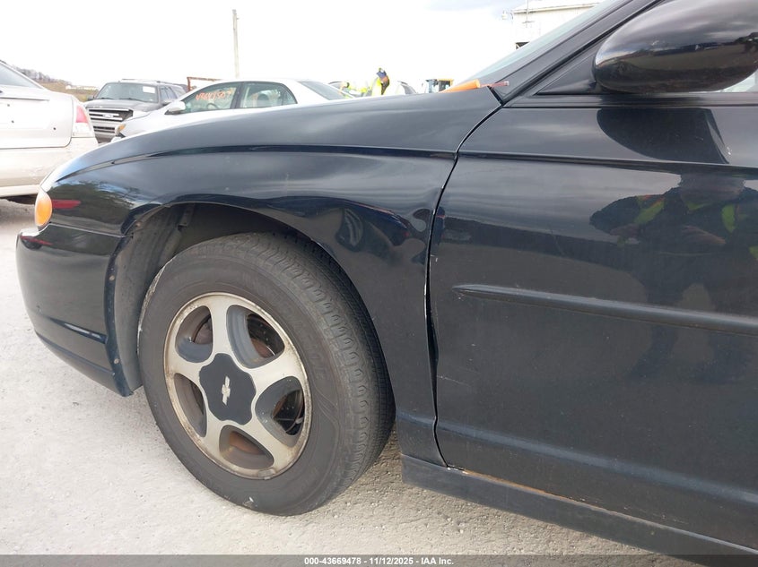 2002 Chevrolet Monte Carlo Ss VIN: 2G1WX15K829357949 Lot: 43669478