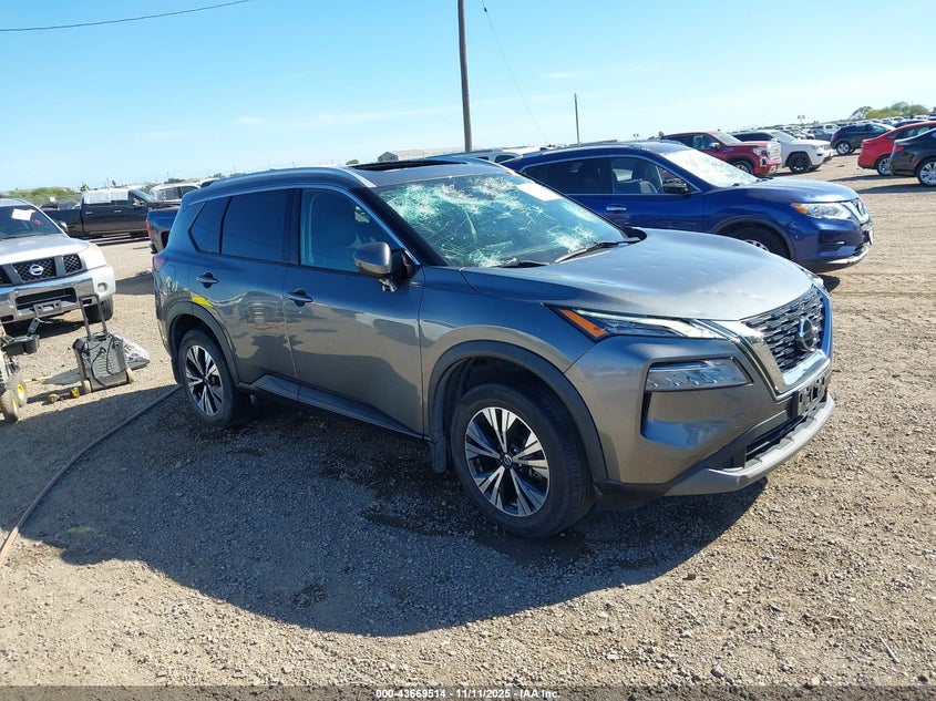 2021 NISSAN ROGUE SV FWD - 5N1AT3BA2MC824455
