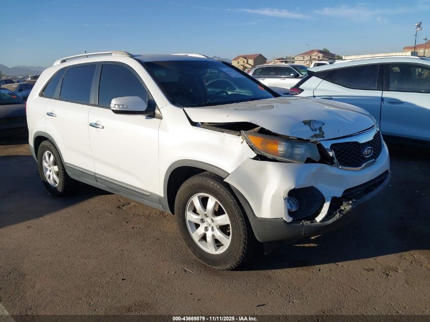 2013 Kia Sorento Lx V6 VIN: 5XYKT4A2XDG356723 Lot: 43669579