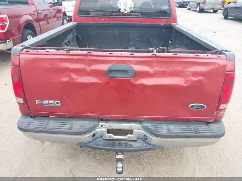 2001 Ford F-250 Lariat/Xl/Xlt VIN: 1FTNW20LX1EC04934 Lot: 43669595