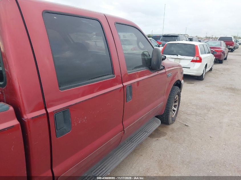 2001 Ford F-250 Lariat/Xl/Xlt VIN: 1FTNW20LX1EC04934 Lot: 43669595