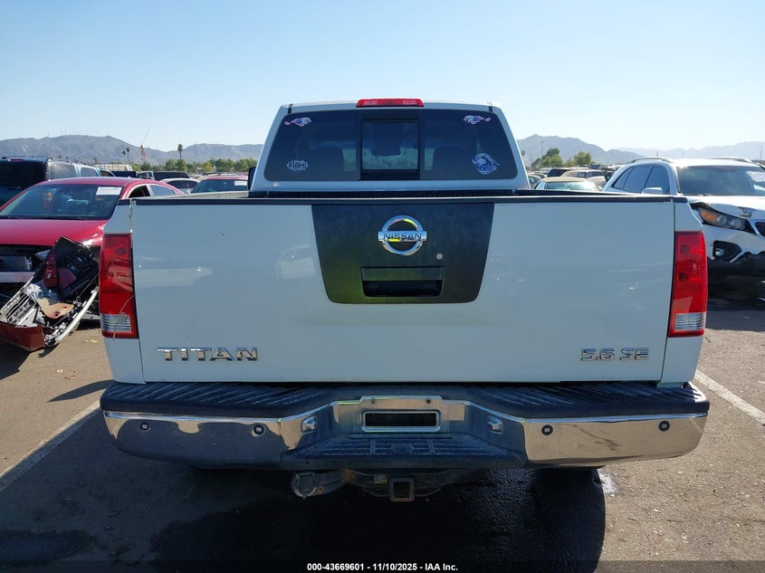 2006 Nissan Titan Se VIN: 1N6AA06B36N562638 Lot: 43669601