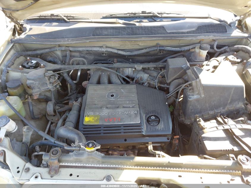 2003 Toyota Highlander V6 VIN: JTEHF21AX30103558 Lot: 43669608