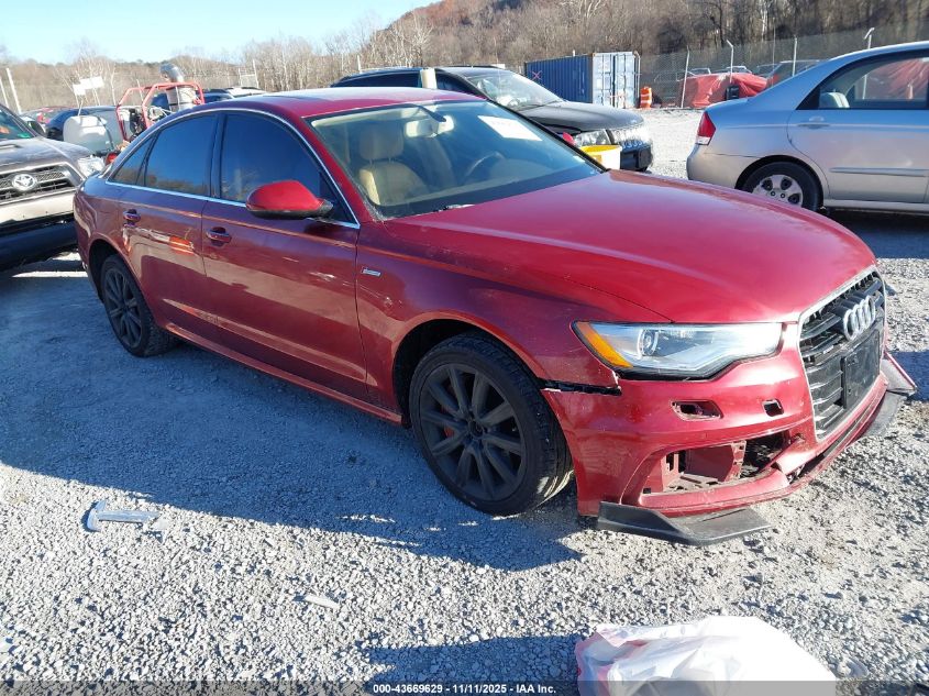 2013 AUDI A6 3.0T PREMIUM - WAUHGAFC3DN049625