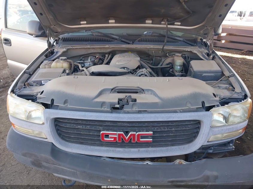 2001 GMC Sierra 1500 Sl VIN: 1GTEC19T31Z326338 Lot: 43669660