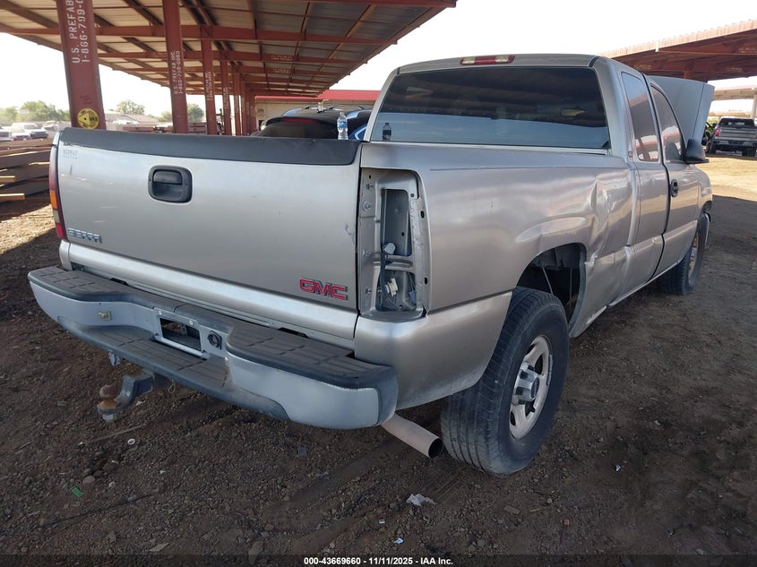 2001 GMC Sierra 1500 Sl VIN: 1GTEC19T31Z326338 Lot: 43669660