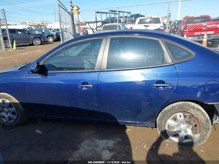 2009 Hyundai Elantra Gls VIN: KMHDU46D59U671589 Lot: 43669669