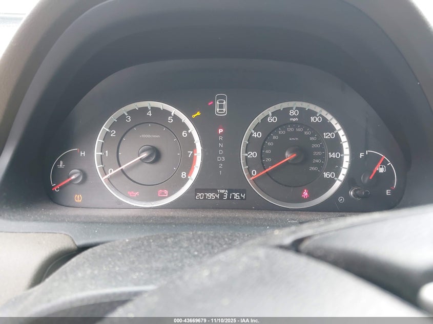 1HGCP36829A028365 2009 HONDA ACCORD photo no. 7