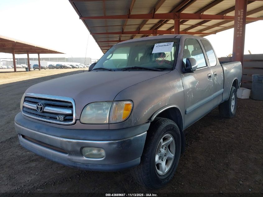 2001 Toyota Tundra Sr5 VIN: 5TBRT34191S155088 Lot: 43669687