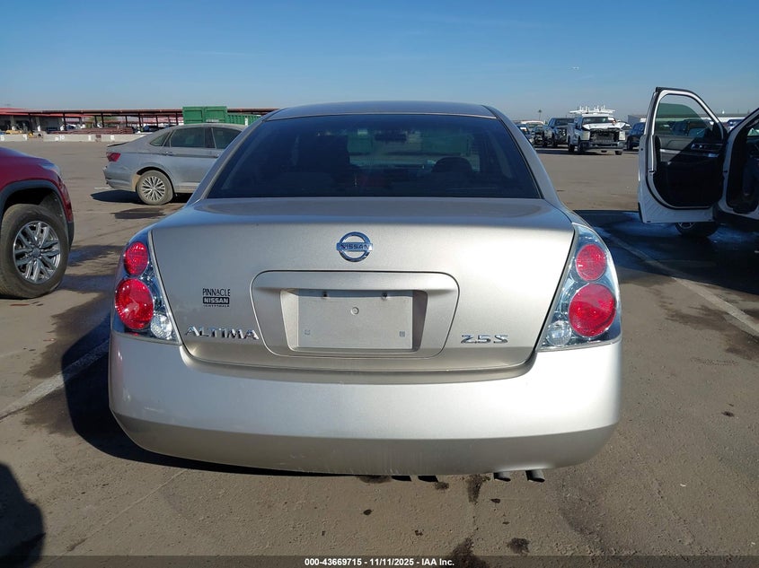 2005 Nissan Altima 2.5 S VIN: 1N4AL11D25N490752 Lot: 43669715