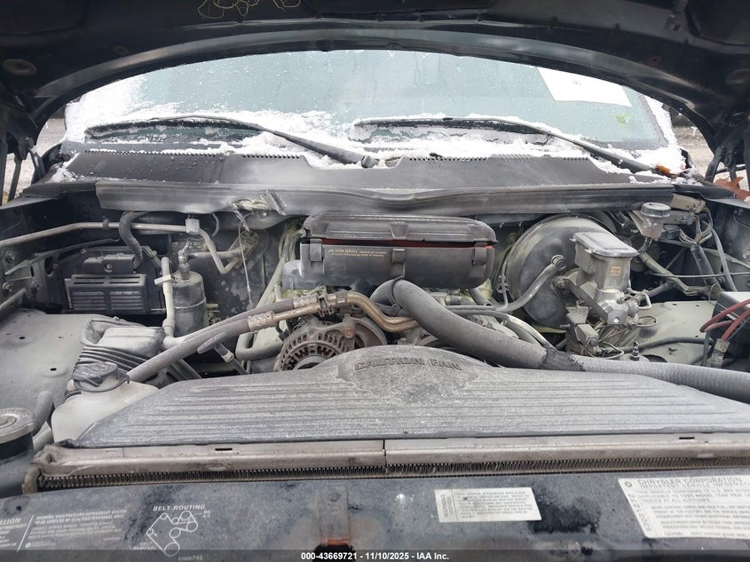 1995 Dodge Ram 1500 VIN: 1B7HF16Y3SS365056 Lot: 43669721