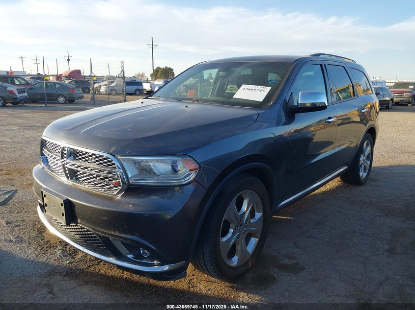 1C4RDHAG7EC596204 2014 DODGE DURANGO photo no. 2