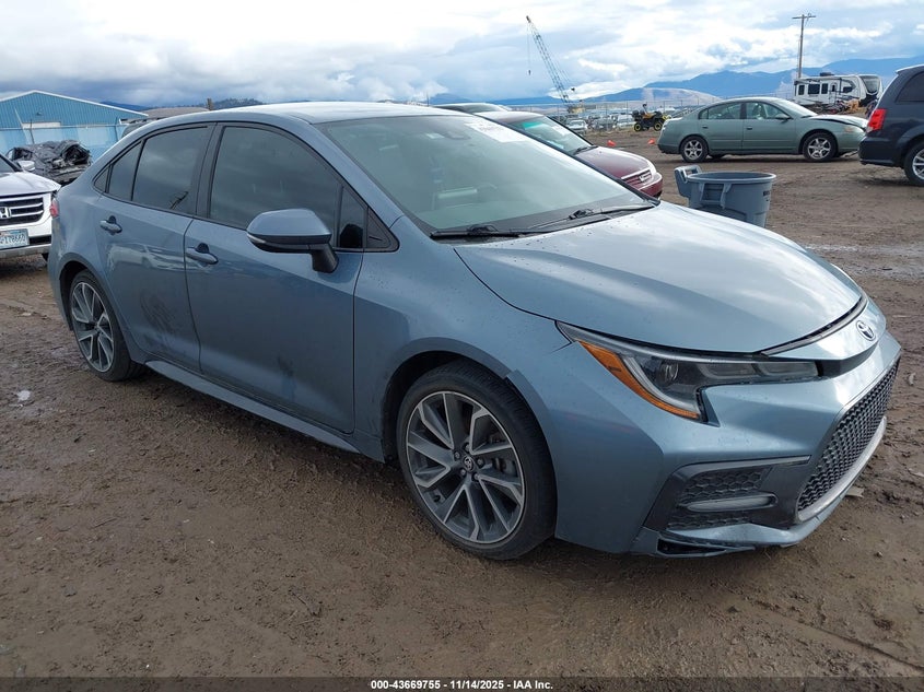 5YFS4MCE7MP082087 2021 Toyota Corolla Se auction photo 1