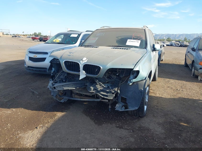 2002 BMW X5 3.0I VIN: 5UXFA53572LP50832 Lot: 43669770