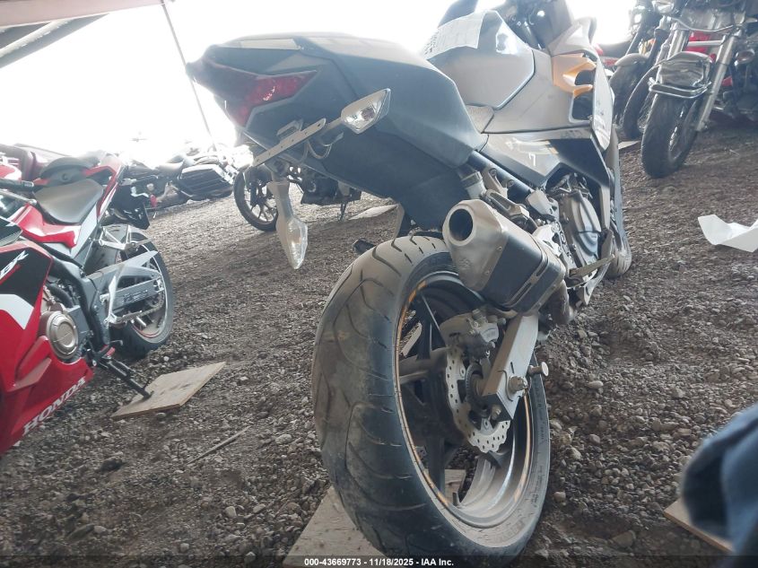 2018 Kawasaki Ex400 VIN: JKAEXKG16JDA07313 Lot: 43669773