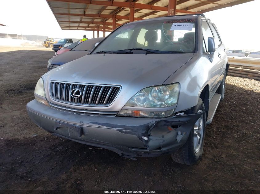 2002 Lexus Rx 300 VIN: JTJGF10U120132643 Lot: 43669777