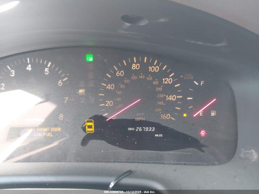 2002 Lexus Ls 430 VIN: JTHBN30F320091248 Lot: 43669785