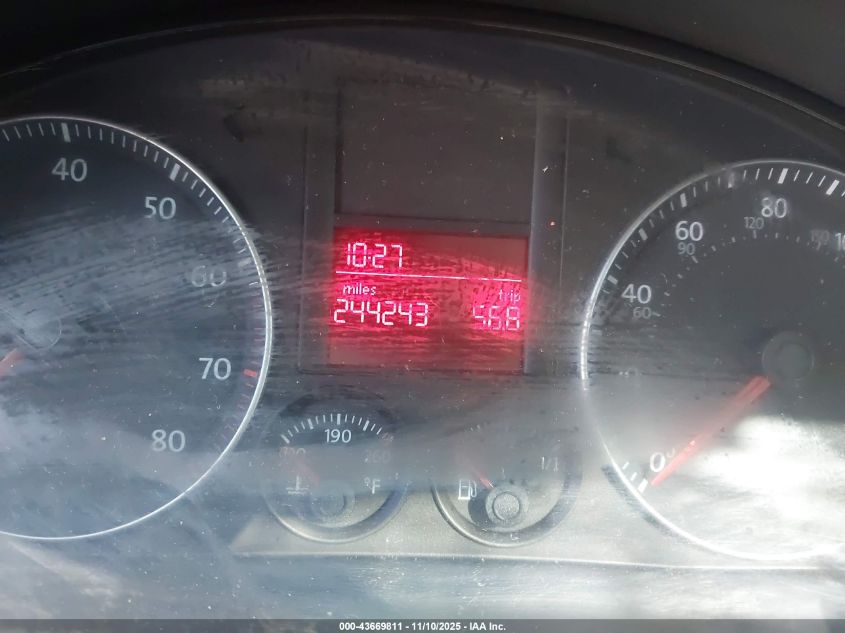 2009 Volkswagen Jetta Se/Sel VIN: 3VWRM71K39M010906 Lot: 43669811