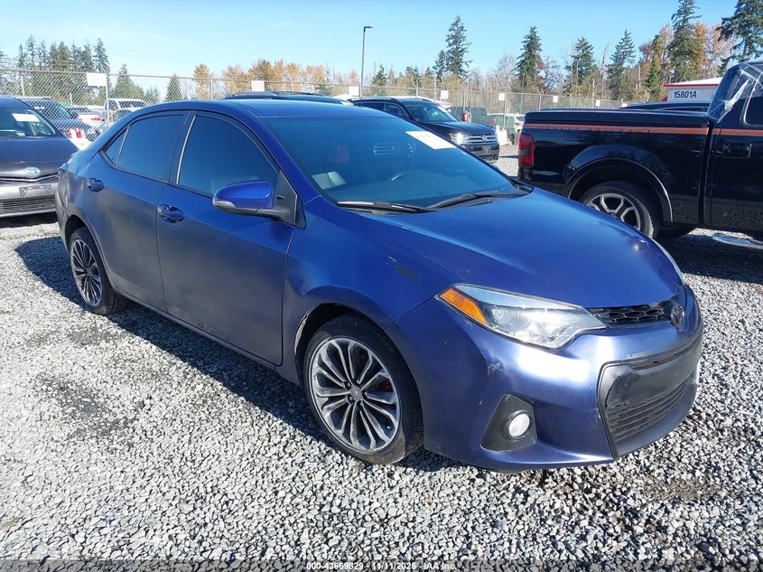 2T1BURHE1GC607655 2016 Toyota Corolla S Plus auction photo 1