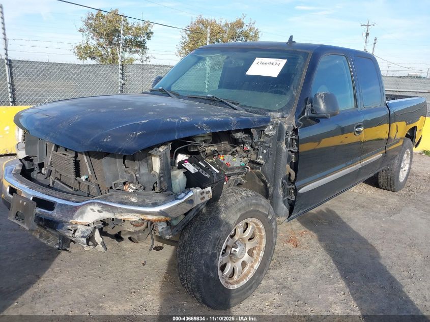 2006 GMC Sierra 1500 Sle1 VIN: 1GTEK19Z16Z253419 Lot: 43669834