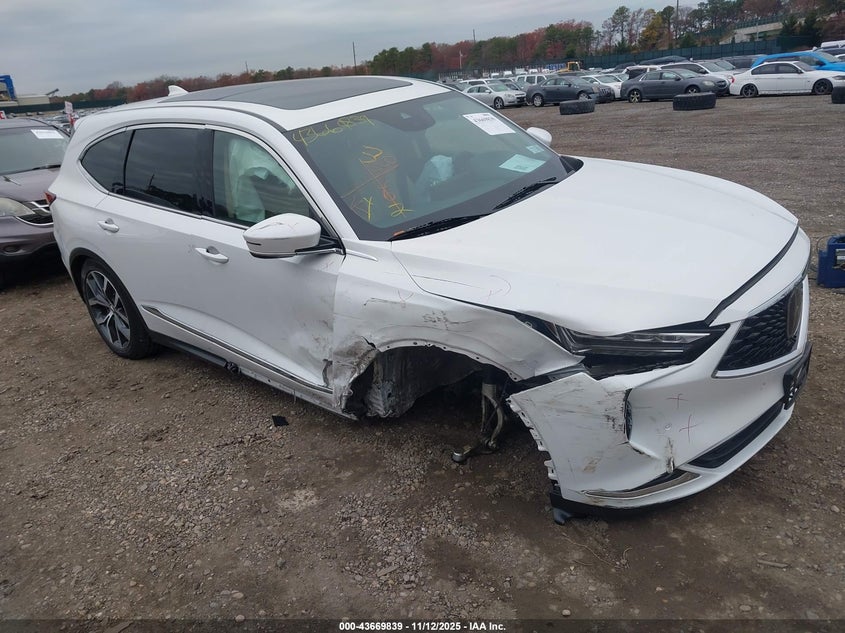 2022 ACURA MDX TECHNOLOGY PACKAGE - 5J8YE1H42NL046888