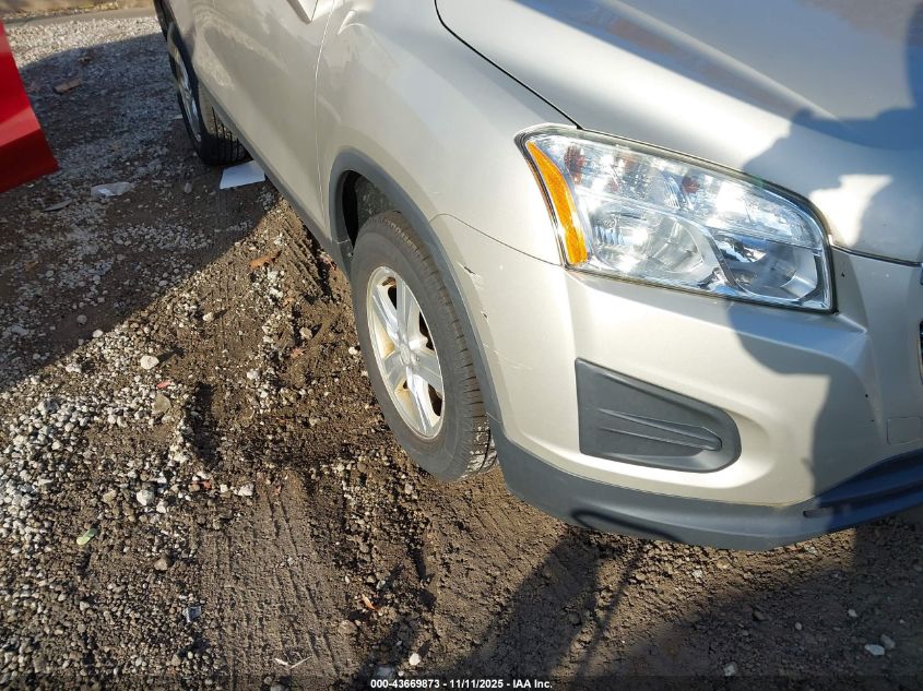 2016 Chevrolet Trax Lt VIN: 3GNCJPSB0GL235455 Lot: 43669873