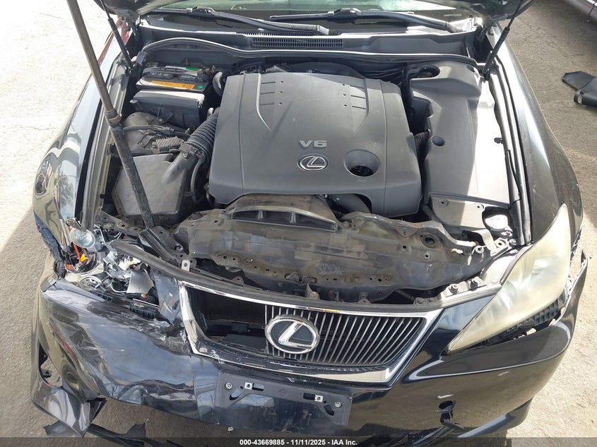 2008 Lexus Is 250 VIN: JTHBK262082064089 Lot: 43669885