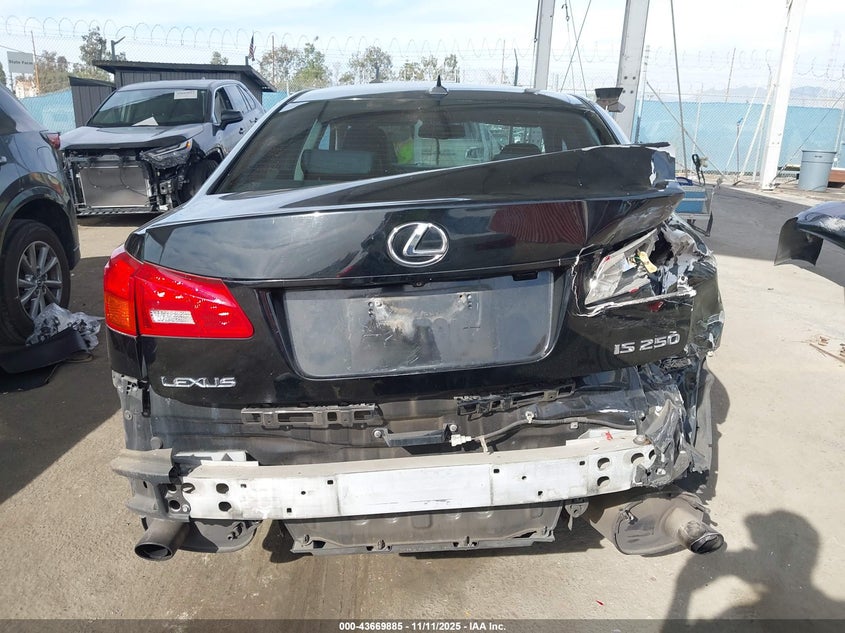 2008 Lexus Is 250 VIN: JTHBK262082064089 Lot: 43669885