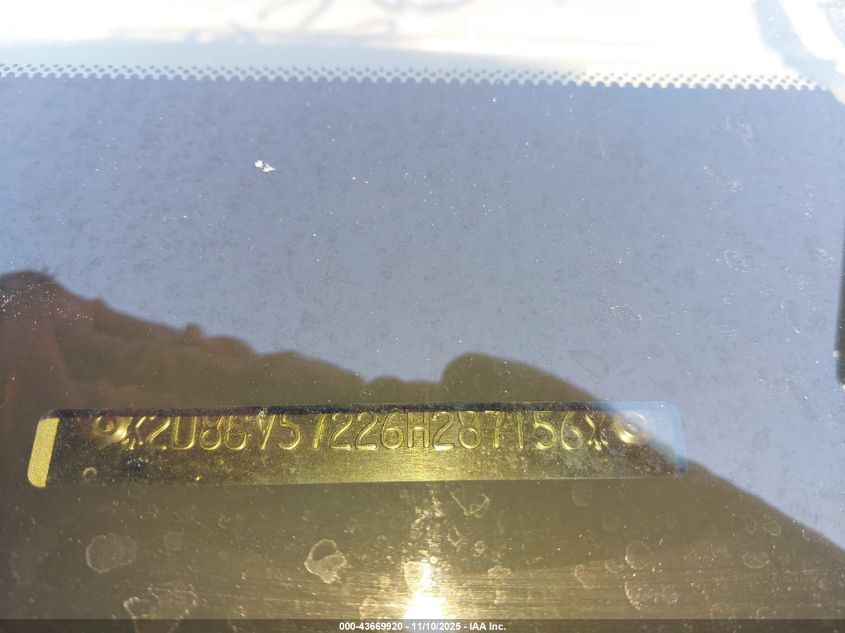 2006 Dodge Magnum Rt VIN: 2D8GV57226H287156 Lot: 43669920