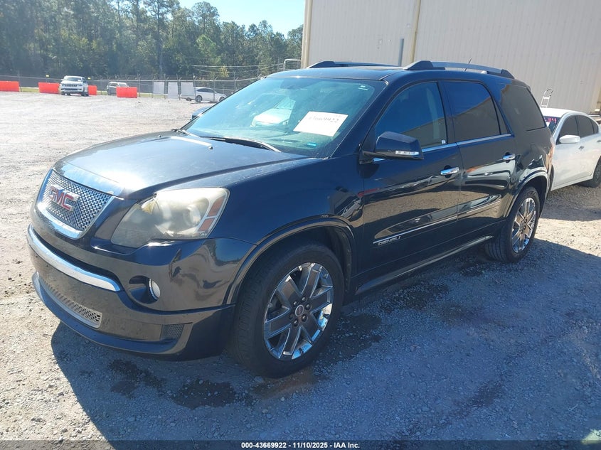 Vin: 1gkkrted9cj205122, lot: 44165151, gmc acadia denali 20122