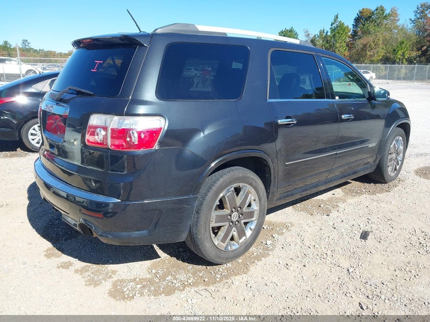 Vin: 1gkkrted9cj205122, lot: 44165151, gmc acadia denali 20124