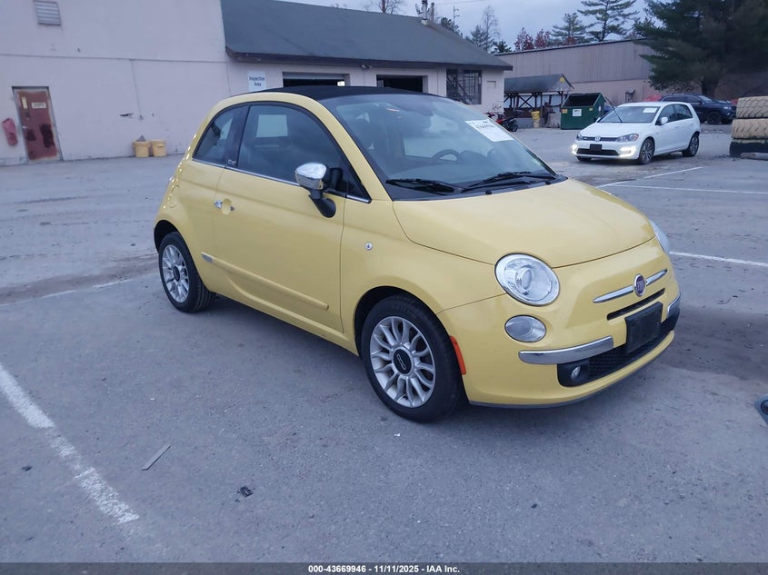 2012 Fiat 500C Lounge VIN: 3C3CFFER0CT347880 Lot: 43669946