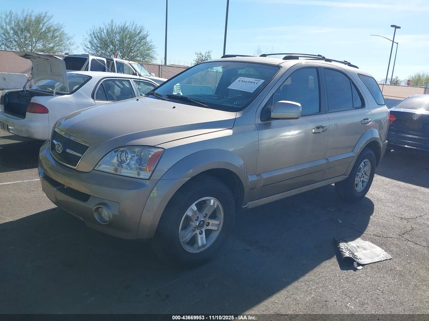 KNDJD733855497283 2005 KIA SORENTO photo no. 2