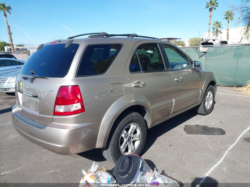 KNDJD733855497283 2005 KIA SORENTO photo no. 4
