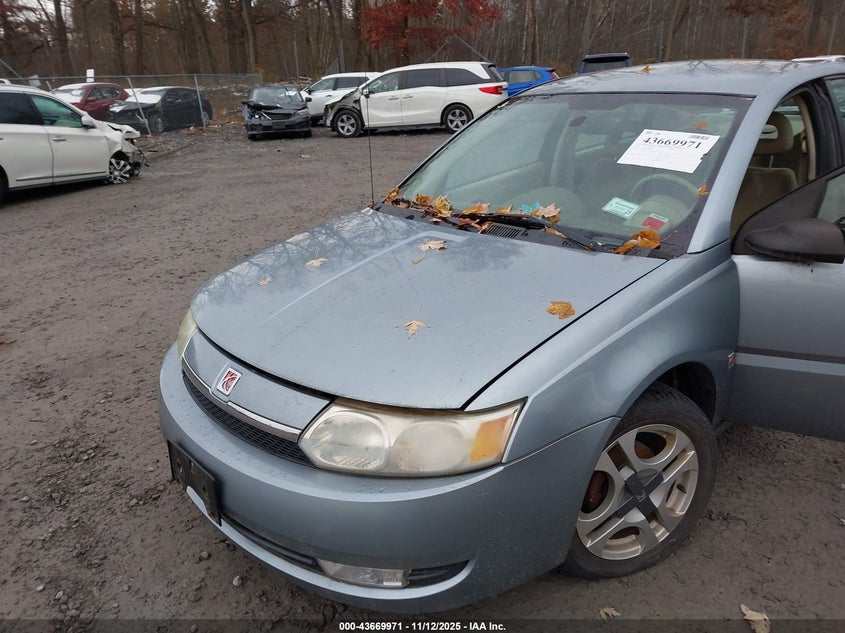 1G8AL52F93Z198677 2003 SATURN ION photo no. 6